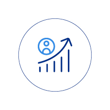 upwards graph icon