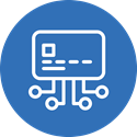 debit card center icon